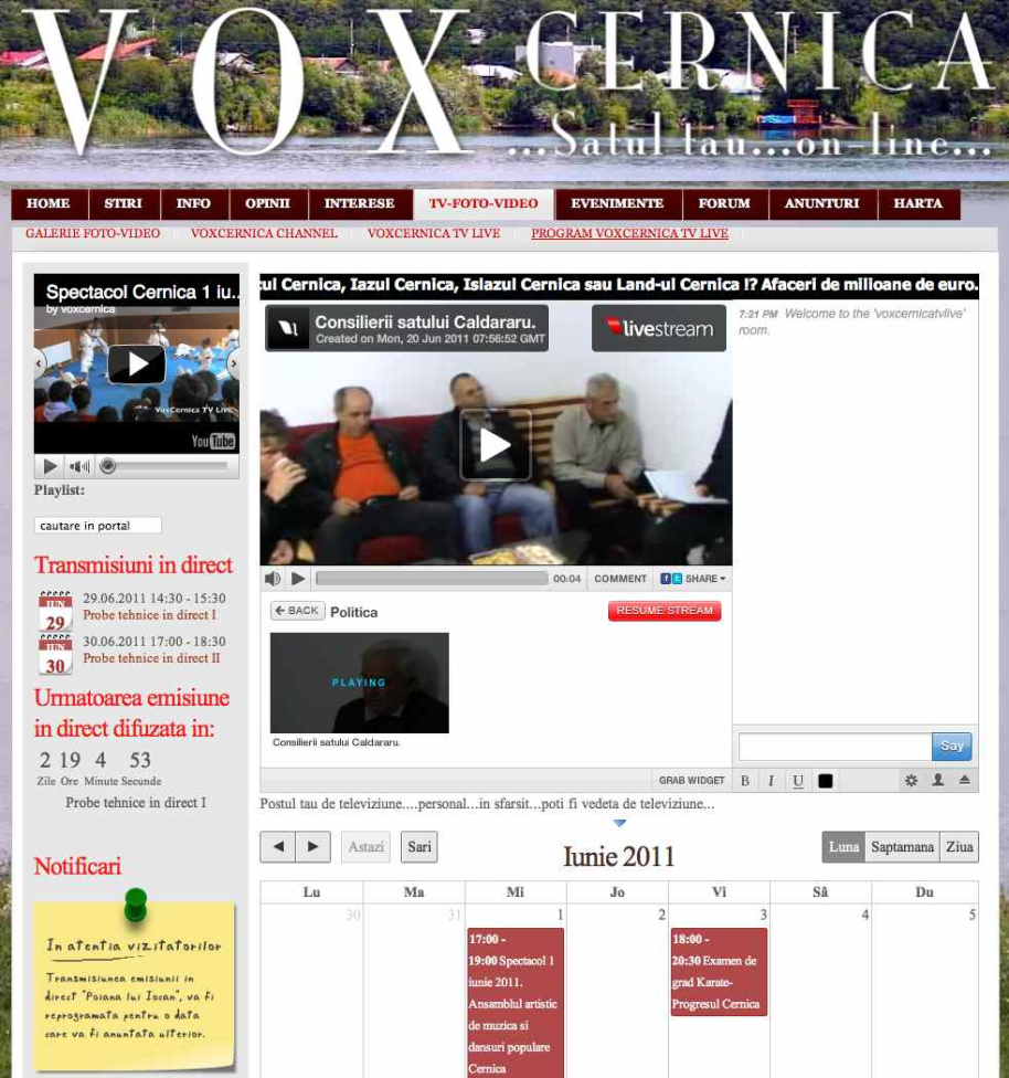 VoxCernica TV Live